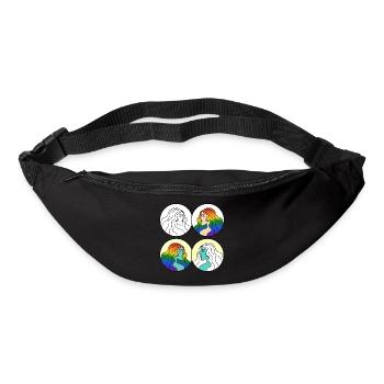 Elle - Sac banane - noir - Devant