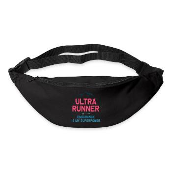 Ultra Runner - Endurance is My Superpower - Bum bag - black - Front