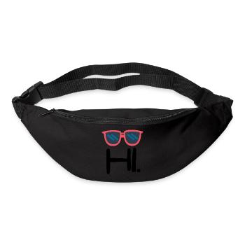 Hi - Gürteltasche - Schwarz - Vorne