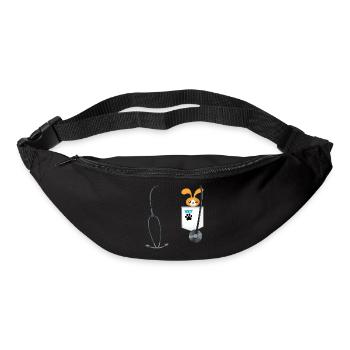 School Career Day Outfit Veterinarian Costume - Gürteltasche - Schwarz - Vorne