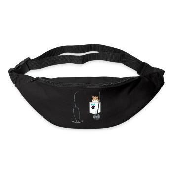 Future Veterinarian Costume School Career Day - Gürteltasche - Schwarz - Vorne