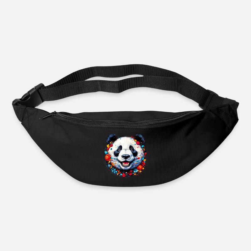 Panda - Gürteltasche - Schwarz