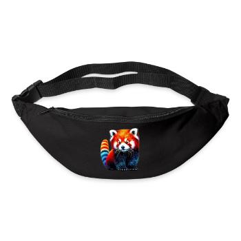 Kleiner Panda - Gürteltasche - Schwarz - Vorne