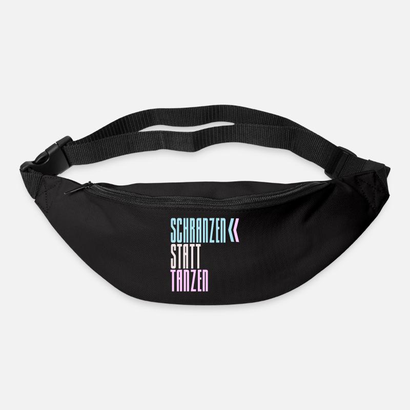 SCHRANZEN INSTEAD OF DANCING - Bum bag - black
