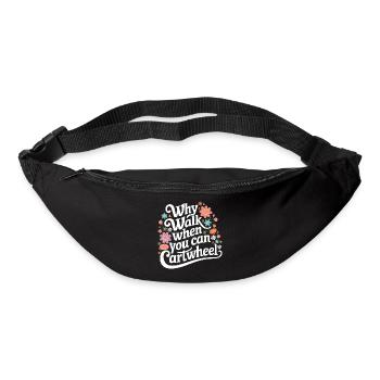 Turnen Turner Gymnastik - Gürteltasche - Schwarz - Vorne