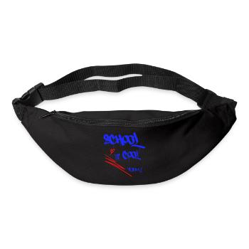 School is cool, Einschulung - Gürteltasche - Schwarz - Vorne