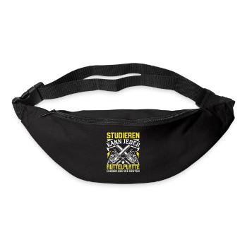 Anyone can study - Bum bag - black - Front