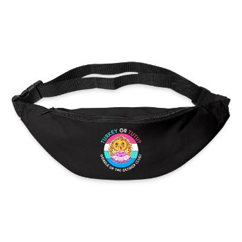 Thanksgiving Gender Reveal Future Maman - Sac banane - noir - Devant