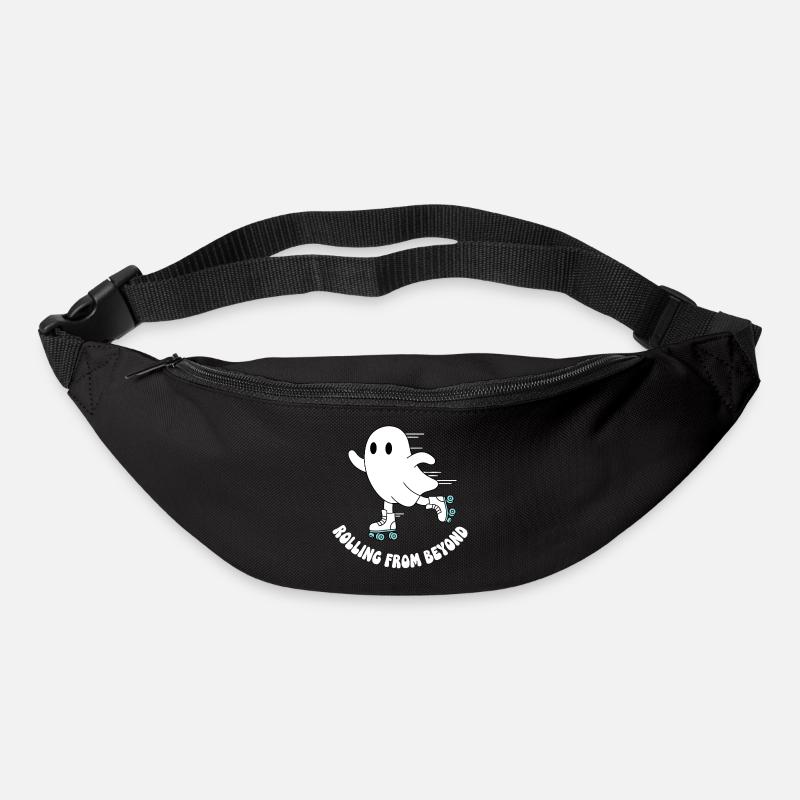 Geist auf Rollschuhen - Gürteltasche - Schwarz