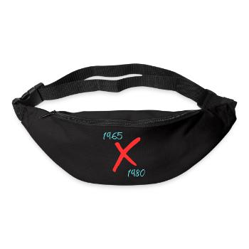 Génération X - Sac banane - noir - Devant
