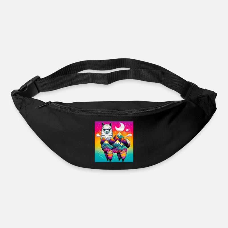 Alpaga - Sac banane - noir