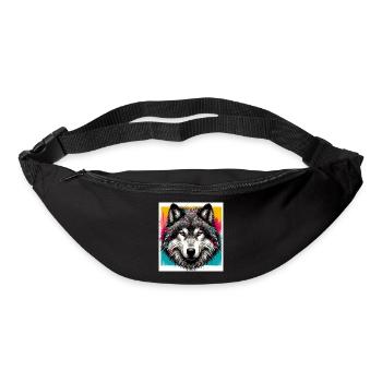 Wolf - Bum bag - black - Front