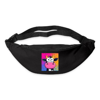 Kuh - Gürteltasche - Schwarz - Vorne