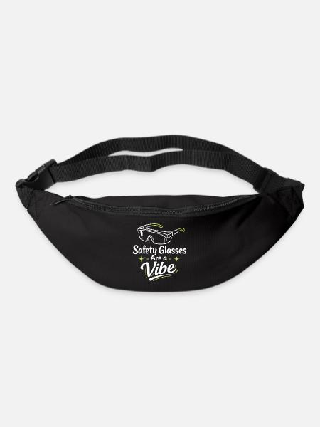 Schutzbrillen-Vibe | Labor Sicherheit - Gürteltasche - Schwarz