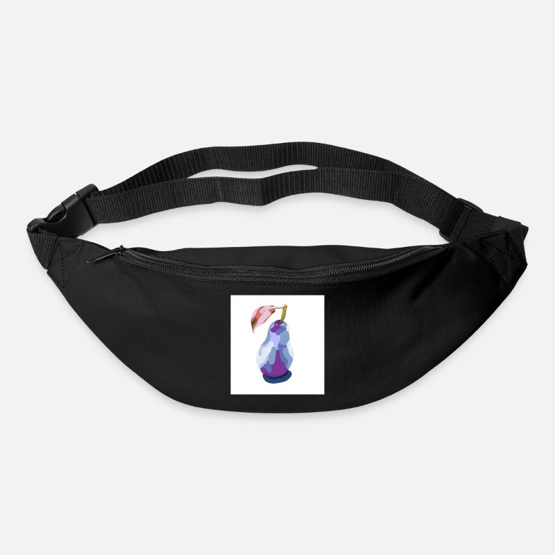 Pear in Pastels Abstract - Bum bag - black