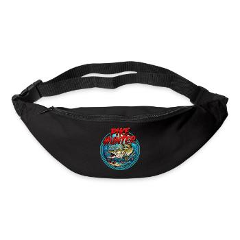 Pike Fishing Motif - Bum bag - black - Front