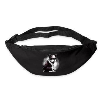 Boston Terrier Boston Terrier Owner Bostie - Bum bag - black - Front