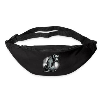 Irischer Wolfshund Wolfshundbesitzer Wolfshundfan - Gürteltasche - Schwarz - Vorne