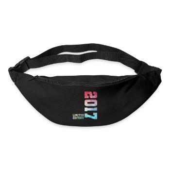 9. Geburtstag Limited Edition 2017 – Jahrgang 2017 - Gürteltasche - Schwarz - Vorne