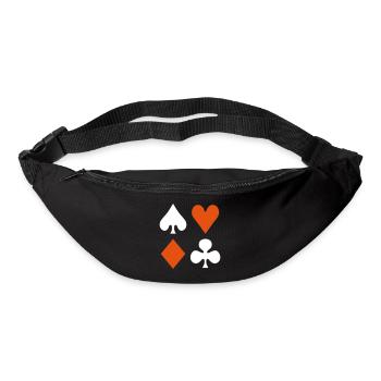 Poker - Bum bag - black - Front