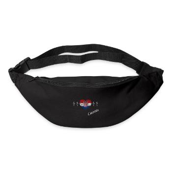 Croatia - Gürteltasche - Schwarz - Vorne