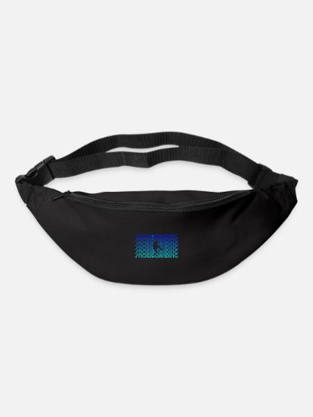 snowboarding - Gürteltasche - Schwarz