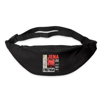 Jena Germany City Skyline Home Love - Bum bag - black - Front