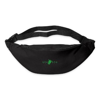 Turtle Schildkröte - Gürteltasche - Schwarz - Vorne