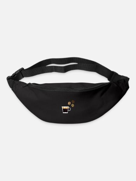 Coffee Barista Coffee Espresso Coffee Bean - Bum bag - black