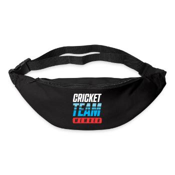 Cricket Team - Bum bag - black - Front