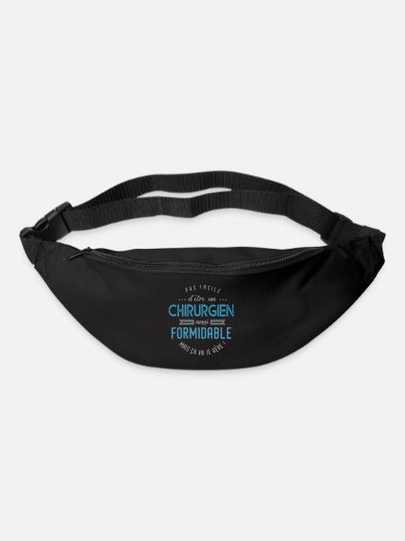 chirurgien formidable - Sac banane - noir