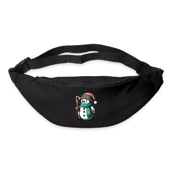 Snowman - Bum bag - black - Front