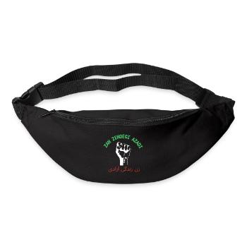 Zan Zendegi Azadi, Iran, Woman Life Freedom - Gürteltasche - Schwarz - Vorne