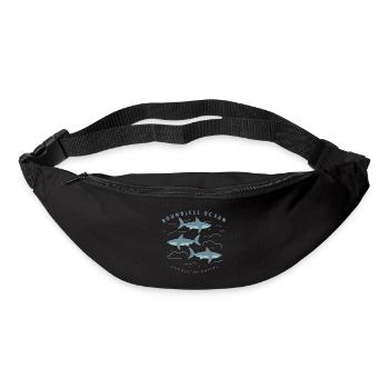Océan sans limites, explorez des eaux inexplorées - Sac banane - noir - Devant