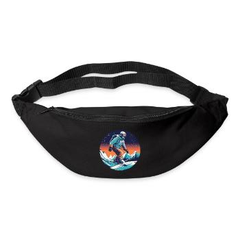 Snowboarding or skiing and then après ski - Bum bag - black - Front