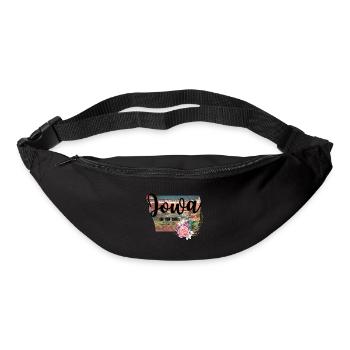 Iowa in meiner Seele - Gürteltasche - Schwarz - Vorne
