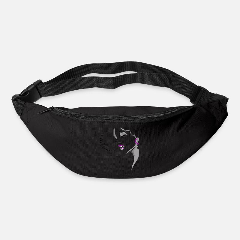 Sängerin - Gürteltasche - Schwarz