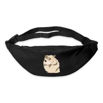 Riki le hamster - Sac banane - noir - Devant