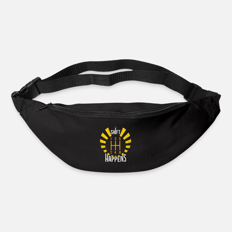 Shift Happens - Bum bag - black