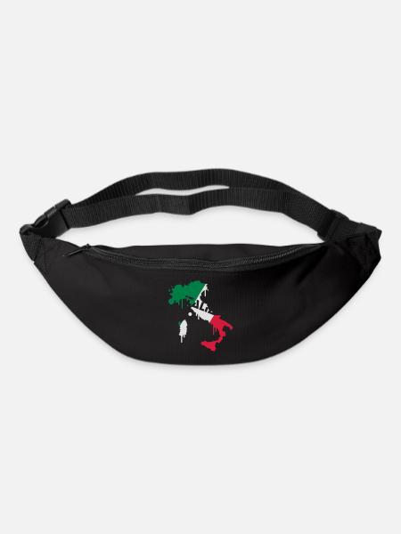 Map of Italy Design - Bum bag - black