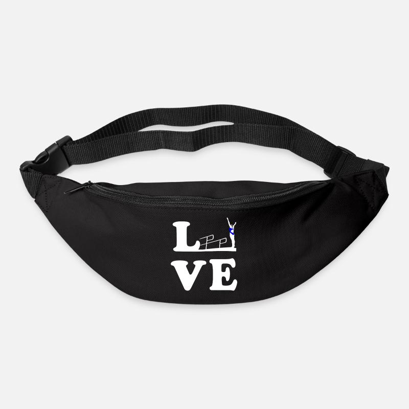 Plongée Plongée Plongée LOVE - Sac banane - noir