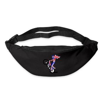 Speedway Driver - United Kingdom - Sac banane - noir - Devant