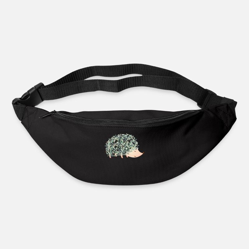 Igel - Gürteltasche - Schwarz