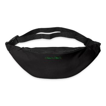 saubär sauber schmutz stark geschenk freund kumpel - Gürteltasche - Schwarz - Vorne