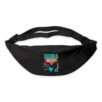 Plongée Scuba Plongée - Sac banane - noir - Devant