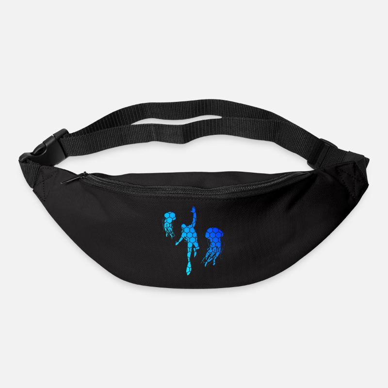 Scuba Tauchen Scuba Diver Free Dive Scuba Taucher - Gürteltasche - Schwarz