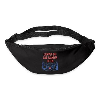 Camper Off et Se promener souvent Camping Traveler Camp - Sac banane - noir - Devant