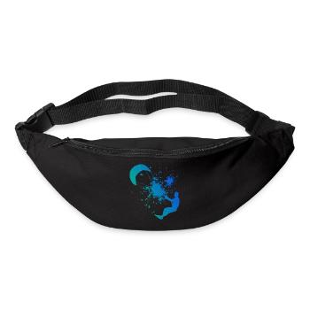 Kitesurf Kiten Kitesurf Femmes Kitesurfer - Sac banane - noir - Devant