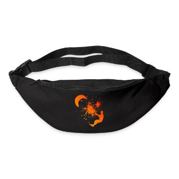 Kitesurf Kitesurf Kiting Kitesurfer Kitesurfer Kite - Bum bag - black - Front