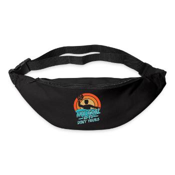 Water polo player water polo team coach - Bum bag - black - Front